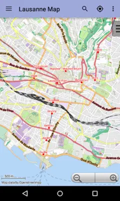 Lausanne Map android App screenshot 6